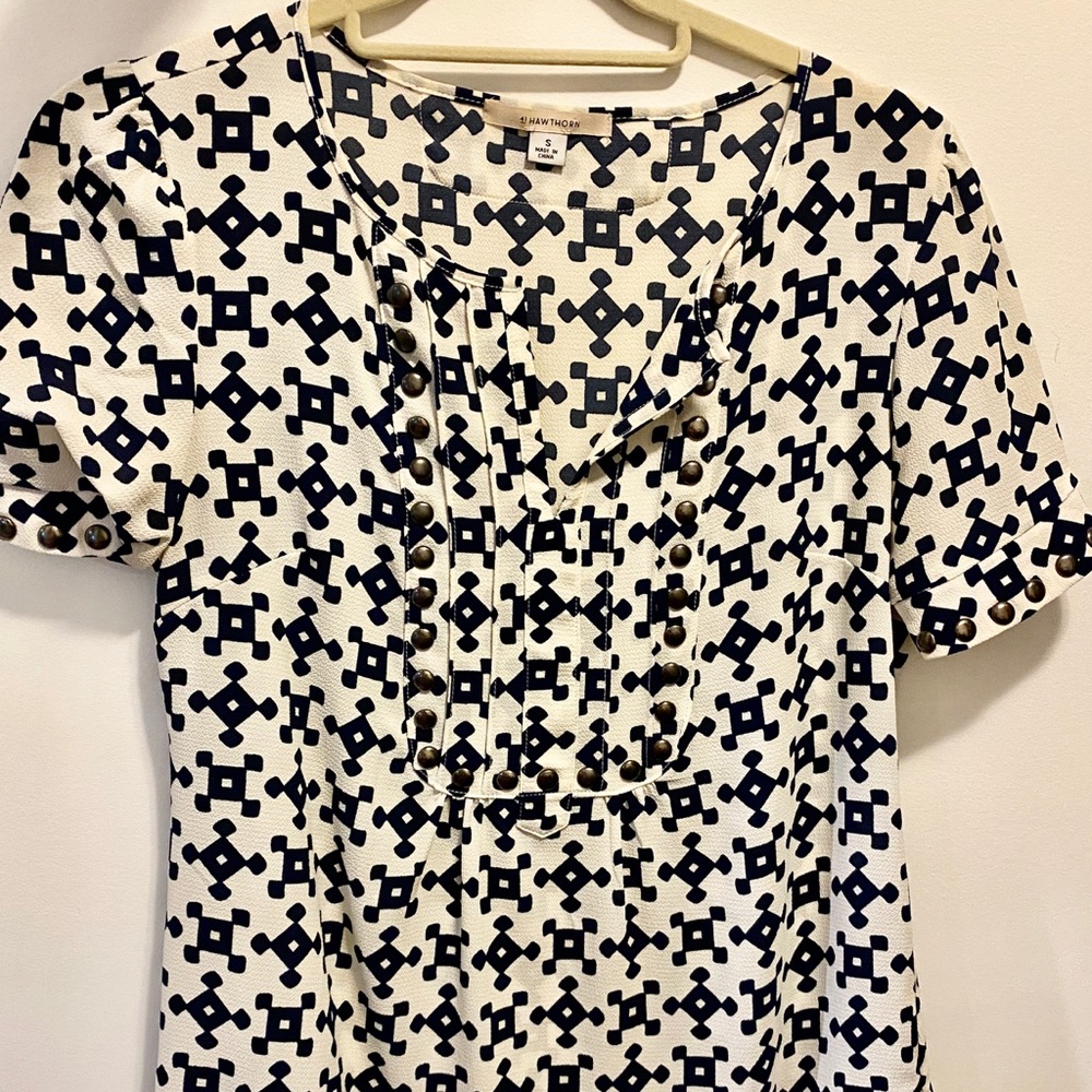 Geometric Blouse from Stitchfix